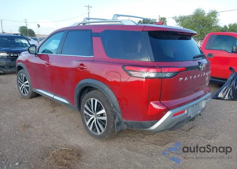 2023 Nissan Pathfinder Platinum 4Wd from USA, damaged, VIN 5N1DR3DK6PC221322